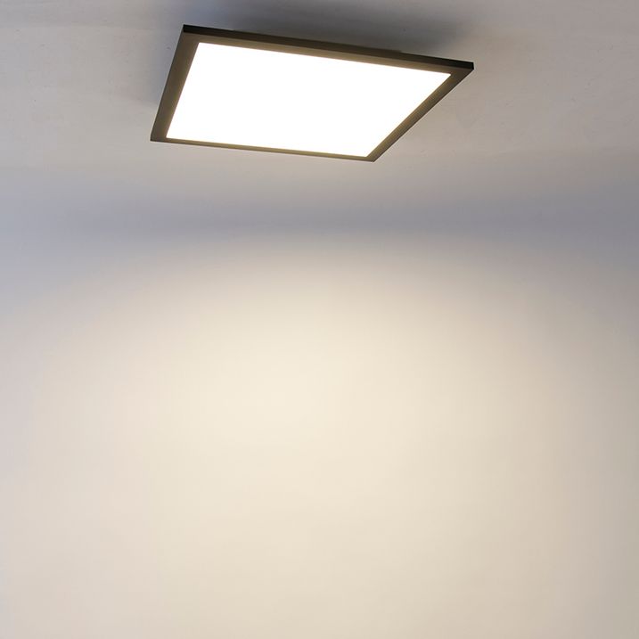 Panou LED negru 40 cm cu LED inclus cu telecomandă - Live
