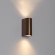 Zidna-lampa-za-spoljašnju-upotrebu-rđasto-braon-plastika-ovalna-2-svetla---Baleno