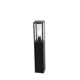 Inteligentna lampa podłogowa zewnętrzna czarna 80 cm z Wi-Fi ST64 - Charlois