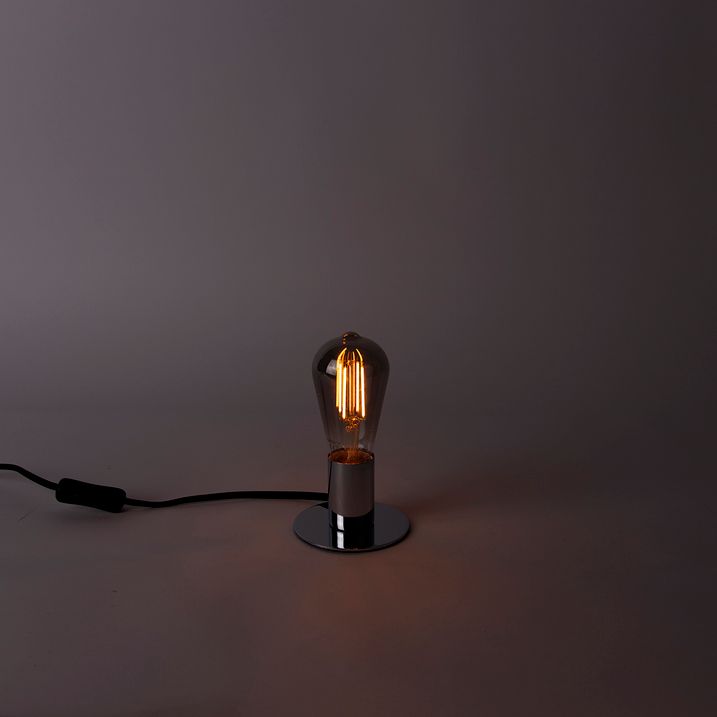 Set van 2 smart E27 LED lampen ST64 smoke 7W 400 lm 1800K