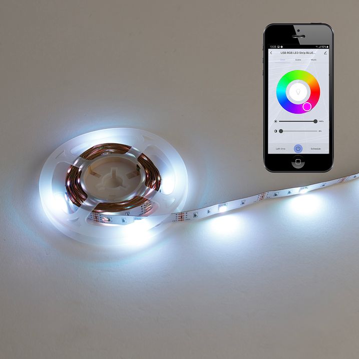 Smart LED-remsa RGB 3 meter 5W