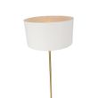Gulvlampe-messing-med-hvid-skærm-50-cm---Simplo
