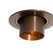 Foco-empotrado-moderno-bronce-oscuro-GU10-35-mm-redondo-orientable---Installa