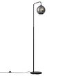 Art-Deco-podna-lampa-crna-sa-dimnim-staklom---Sandra