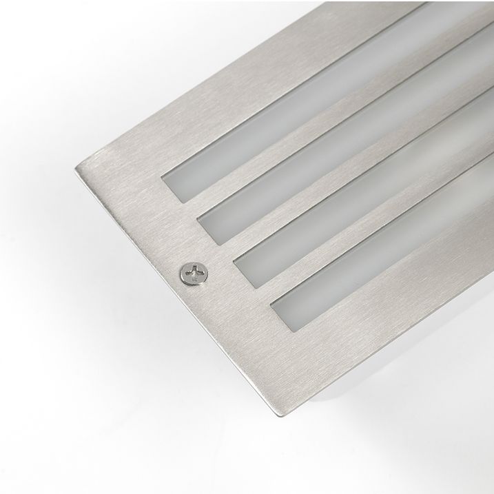 Nowoczesna lampa wnękowa stalowa IP44 - Hurricane