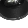 Set-med-6-moderna-infällda-spotlights-svart-roterbara-och-lutningsbara---Alloy