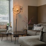 Industriële-vloerlamp-zwart-50-cm-verstelbaar---Hanze
