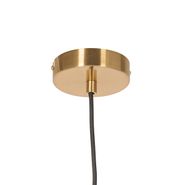 Art-Deco-Pendant-Lamp-Gold-with-Opal-Glass---Flore