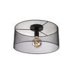 Industriell-taklampe-sort---Drum-Mesh