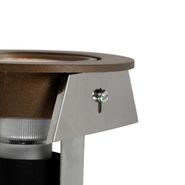 Set-de-6-spoturi-moderne-încastrate,-bronz-închis,-orientabile---Cisco
