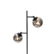 Stojací-lampa-Art-Deco-černá-s-kouřovým-sklem-2-světlo---Pallon