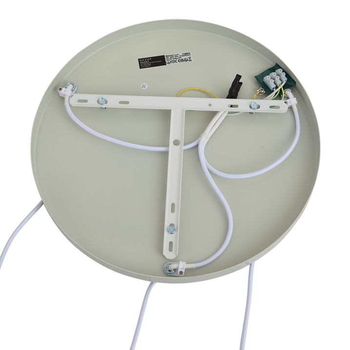 Japandi Pendant Lamp White with Organic Light Green Shade 3-Light - Moonstone