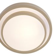 Moderné-stropné-svietidlo-sivohnedé-s-bielou-farbou-25-cm-IP44---Walden