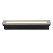 Juego-de-2-focos-de-suelo-modernos-acero-50-cm-con-LED-IP65---Eline
