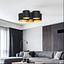 Plafón-negro-con-interior-dorado-6-luces---Multidrum