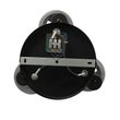 Takspotlight-svart-med-rökglas-3-ljus---Vidro