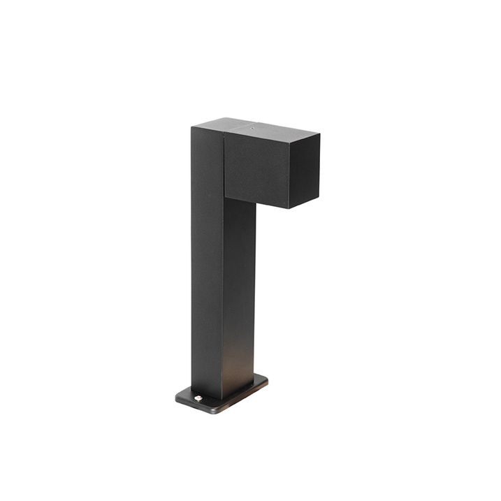 Lampadaire d'extérieur industriel noir 35 cm IP44 - Baleno