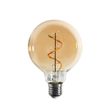 5'li-Set-E27-Kısılabilir-LED-Ampul-Spiral-Filament-G95-Altın-4W-270-lm-2100K