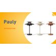 Ретро-столна-ламба-беж-челик-45-см---Pauly