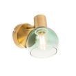 Art-Deco-Spotlight-Gold-with-Green-Glass---Vidro