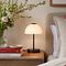 Design-pöytävalaisin tumma pronssi sis. LED himmennettävä - Joya