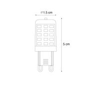 2er-Set-dimmbarer-G9-LED-Lampen-Opal-1,2W-100lm-2200K