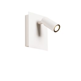 Applique murale extérieure moderne blanche avec LED IP54 - Simon