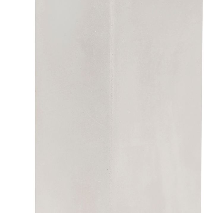 Smart vegglampe grå betong rektangel inkl. Zigbee G9 - Meaux