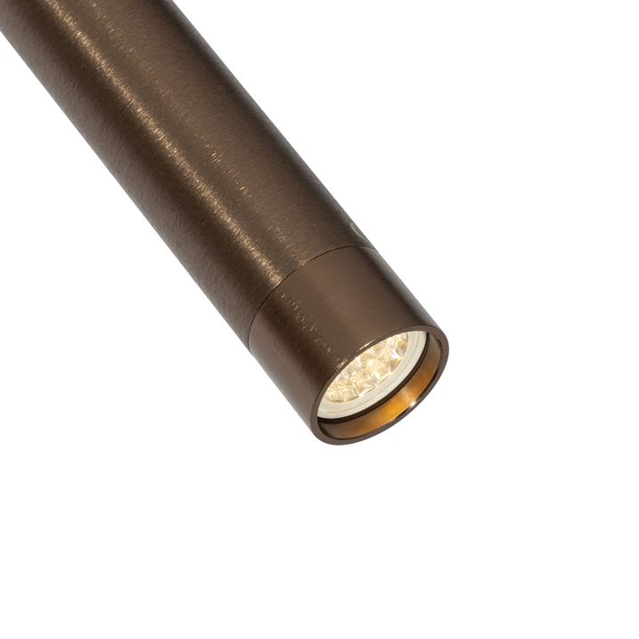Modern Spotlight Dark Bronze for 1-Phase Track System - Slimline Uzzy