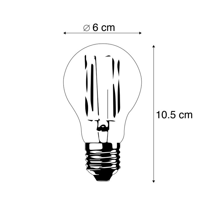 Lampadina LED E27 A67 7,5W 1055lm 2700K Osram