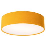 Plafoniera-moderna-ocru-40-cm-cu-interior-auriu---Drum