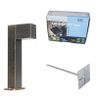 Industrial Standing Outdoor Lamp Antique Gold 35 cm IP44 - Baleno
