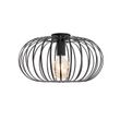 Smart-Ceiling-Light-Black-39-cm-Incl.-Wifi-G95---Johanna