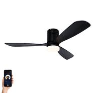 Ventilatore-da-soffitto-intelligente-nero-132-cm-incl.-LED-dimmerabile-a-3-livelli-in-Kelvin-con-telecomando---Sofia