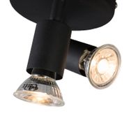 Industrial-Spot-Black-Tiltable-Round-2-Light---Jeany