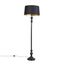 Candeeiro-de-pé-com-abajur-de-algodão-preto-com-dourado-45-cm---Classico