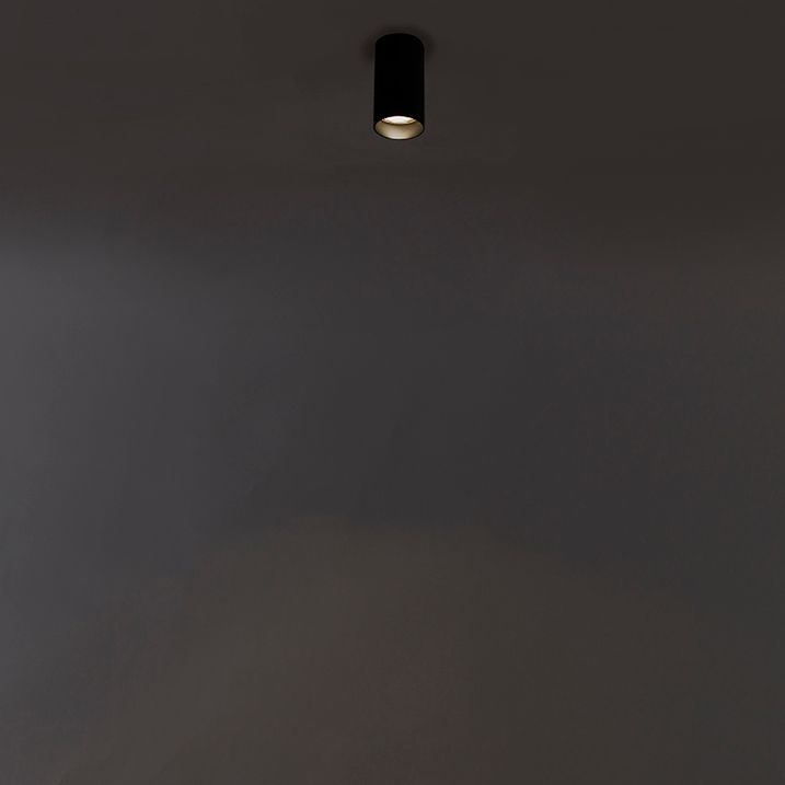 Spot moderne intelligent noir avec WiFi GU10 - Tuba