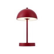 Spoljna-stona-lampa-tamno-crvena-uklj.-LED-sa-3-stepena-zatamnjivanja-IP44-punjiva---Keira