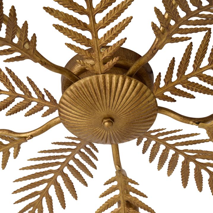 Plafoniera vintage aurie 70 cm 5 lumini - Botanica