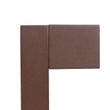 Industriel-udendørs-stolpelampe-rustbrun-30-cm-IP44---Baleno
