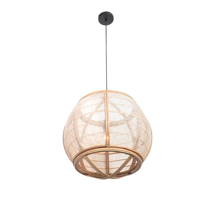 Lámpara colgante de estilo oriental marrón 50 cm - Pascal