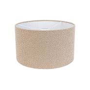 Beige-tekstiilivarjostin-teddykankaalla-35/35/20