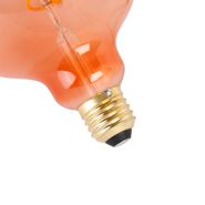 E27-Dimmbare-LED-Spiral-Filament-Glühbirne-G125-Rosa-4W-180lm-2100K