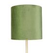 Lampă-de-podea-botanică-din-alamă-cu-abajur-verde-40-cm---Simplo