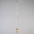 Moderne-hanglamp-brons-met-kap-45-cm-zwart---Combi-1