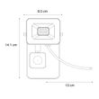 Schwarzer-Heizkörper-inkl.-LED-10W-IP65-mit-Bewegungssensor---Levana