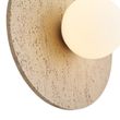 Japandi-wandlamp-naturel-steen-rond-met-opaal-glas---Josie
