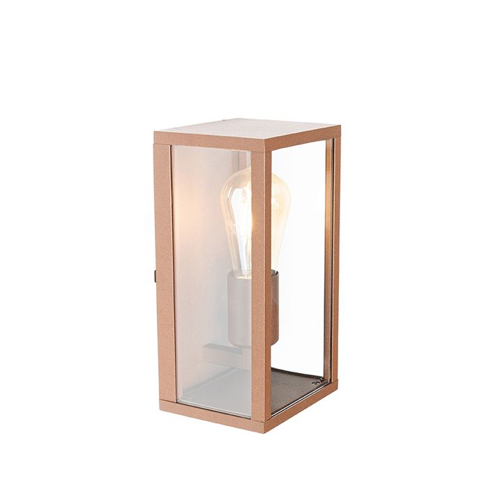 Aplique industrial marrón óxido 26 cm IP44 - Charlois