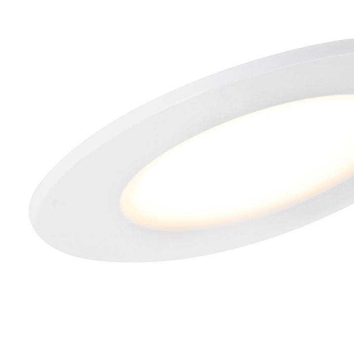 Einbau-Strahler weiss inkl. LED 3-Stufen-Dimmbar IP65 - Blanca