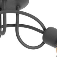 Plafoniera-de-design-neagra-cu-auriu-3-lumini---Noud